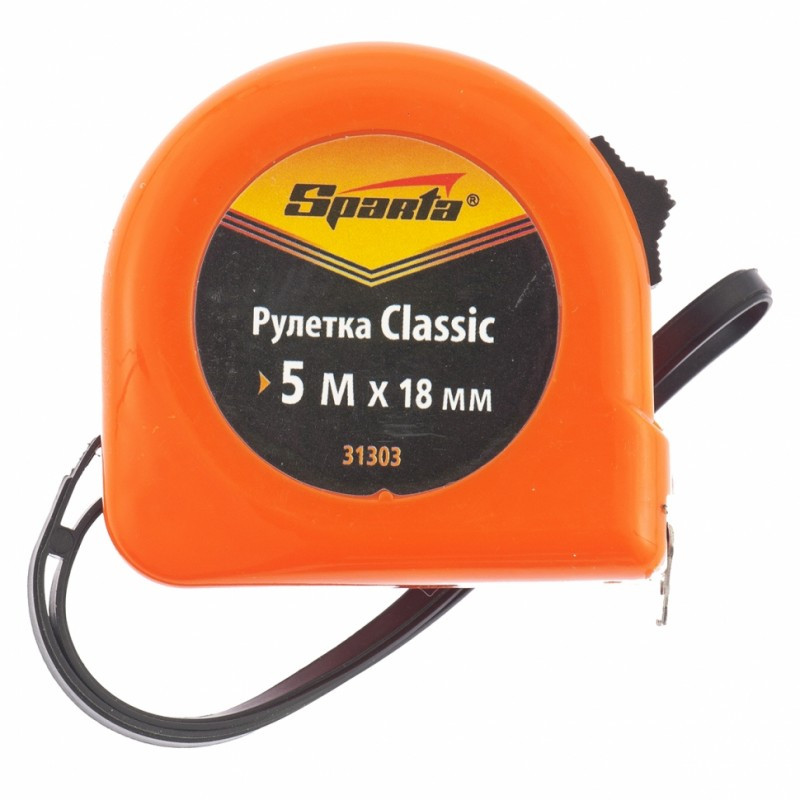 Рулетка Classic 5мх18мм пластиковый корпус Рулетка Classic 5мх18мм пластиковый корпус