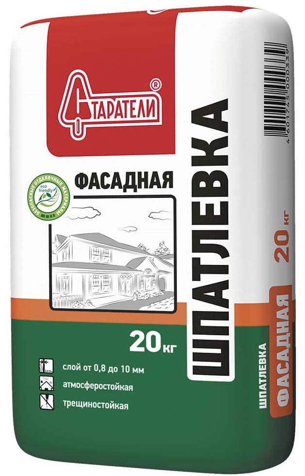 Шпатлевка Старатели фасадная 20кг Шпатлевка Старатели фасадная 20кг