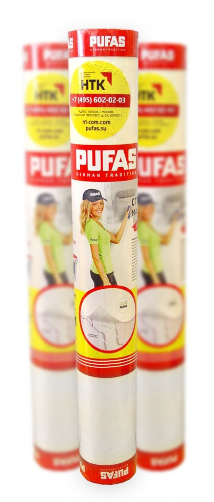 Паутинка малярная стеклохолст Pufas 25гр/м2 Паутинка малярная стеклохолст Pufas 25гр/м2