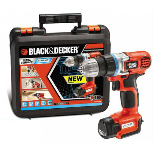 Аккумуляторная дрель-шуруповерт BLACK & DECKER EGBL108KB Аккумуляторная дрель-шуруповерт BLACK & DECKER EGBL108KB