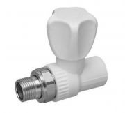 Кран шаровой для радиатора прямой 20х1/2" Valfex